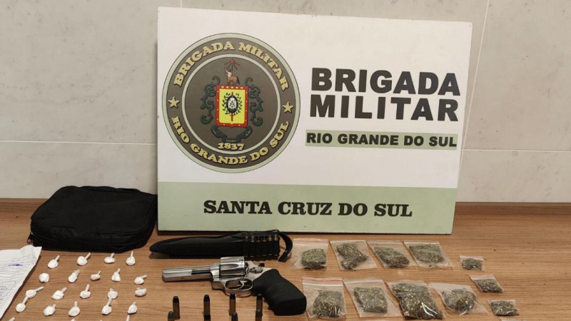 Tráfico e Posse de arma em Santa Cruz do Sul
