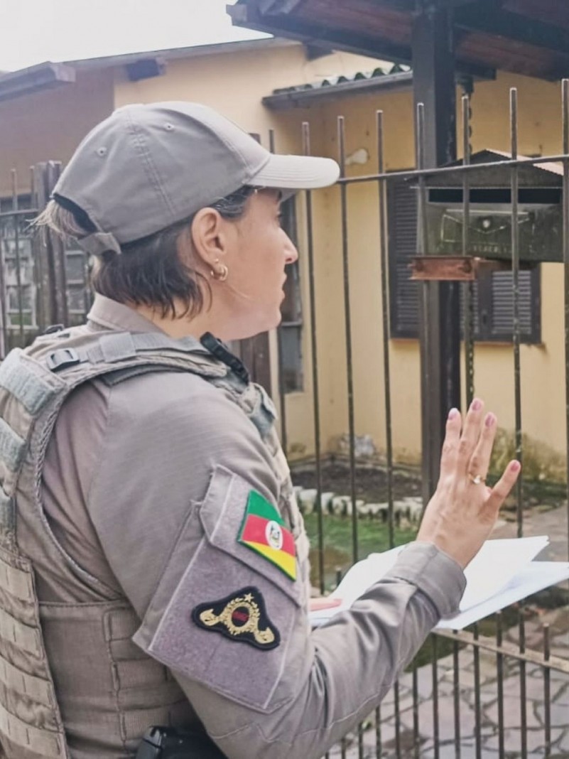 Policial Militar na Op. Violeta