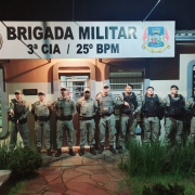 Efetivo de Portão se preparando para Operação