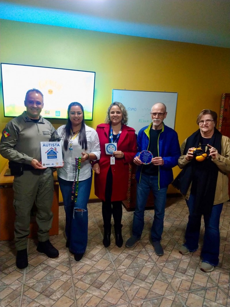 coronel Moresco presente no lançamento