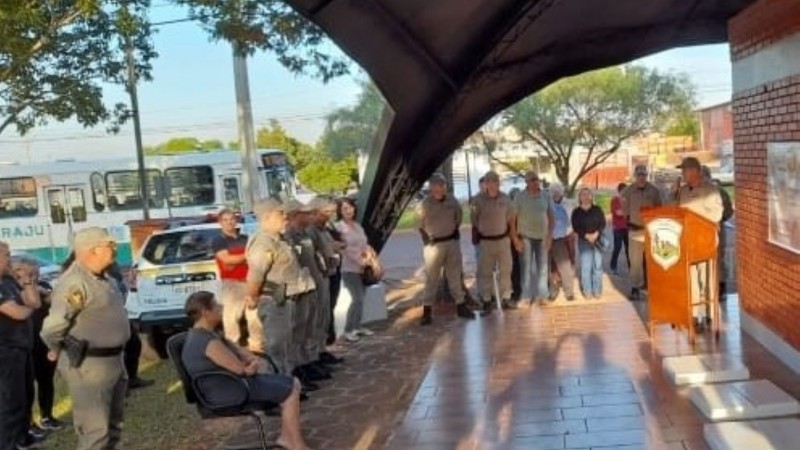 Lançamento oficial da patrulha escolar