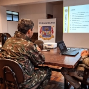 apresentação do 25º BPM Cel Brasil e TC Silva Bueno