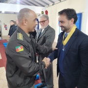 Solenidade de entrega da Comenda do CRPO Litoral