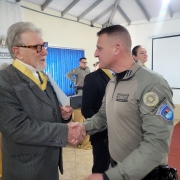 Solenidade de entrega da Comenda do CRPO Litoral