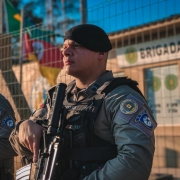 Policial militar da Força Tática 