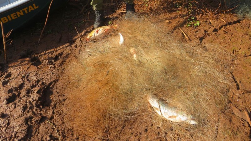 Pesca ilegal na Barragem PCH Santo Antônio