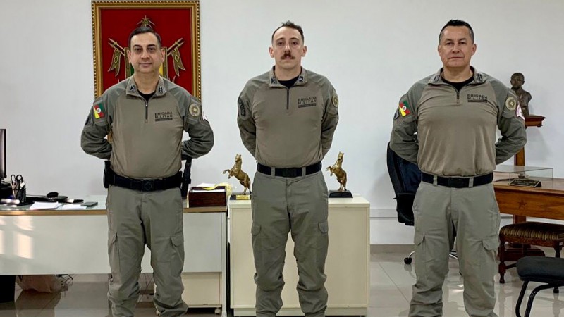 1º RPMon recebe Policial Militar para reforço do efetivo