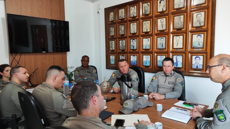 Reunião dos Oficiais DLP