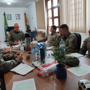 Reunião dos Oficiais do DLP  