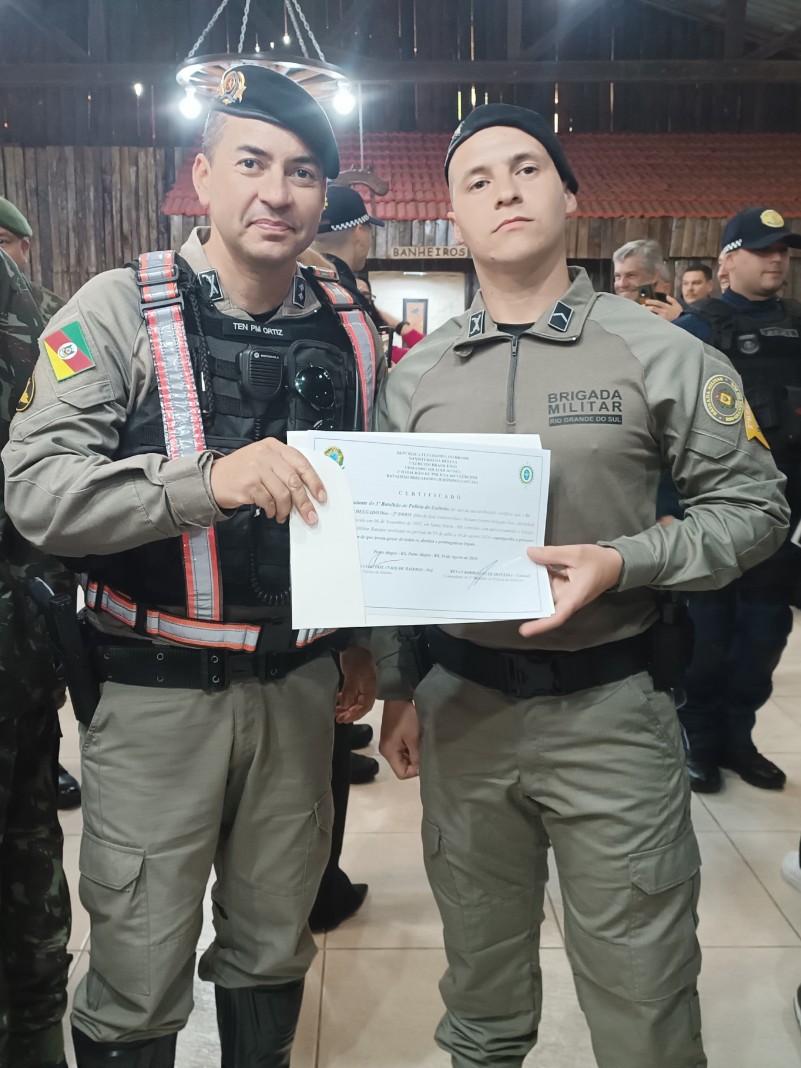 Policial Militar da BM conclui Estágio de Motociclista Militar e Batedor realizado pelo 3ºBPE