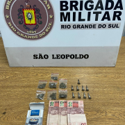 Drogas apreendidas em ações de combate ao tráfico
