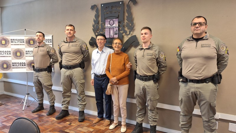 equipe de recepção do sgt Duarte