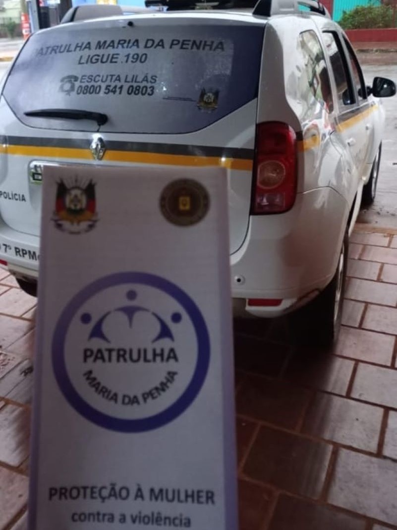 Viatura patrulha Maria da Penha