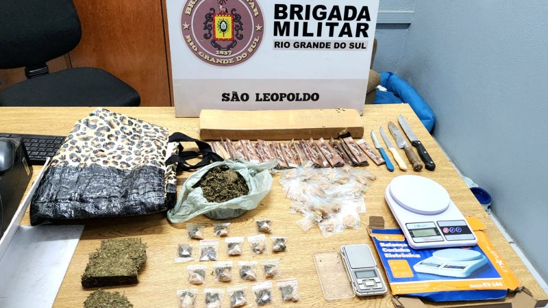 drogas apreendidas pela BM