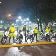 Policiamento durante operação da BM