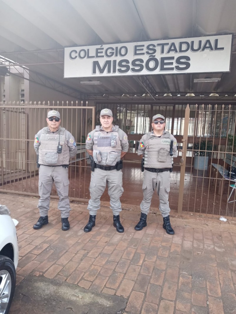 Guarnição de serviço da Patrulha escolar