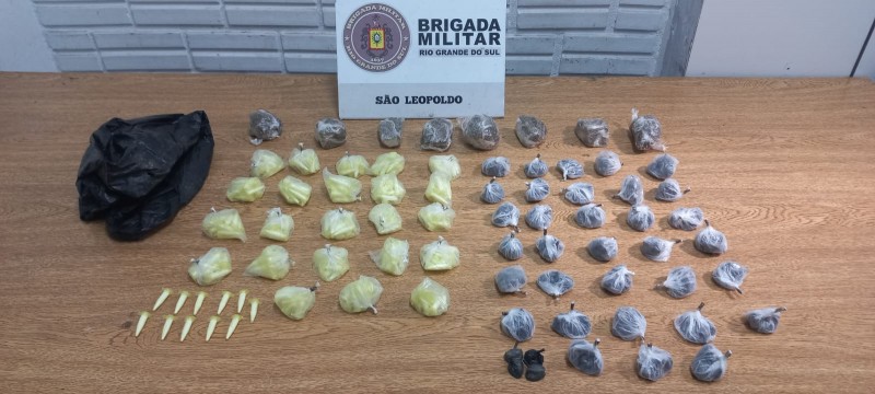 droga apreendida na Operação Cerco Fechado 1