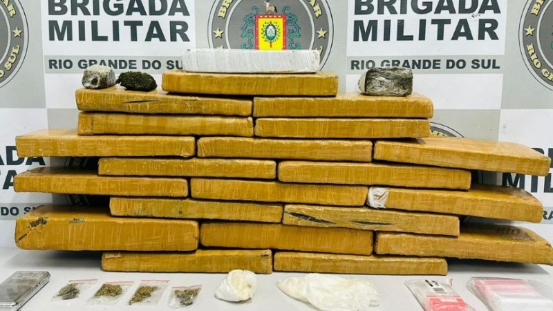 apreensão de drogas em caxias do sul