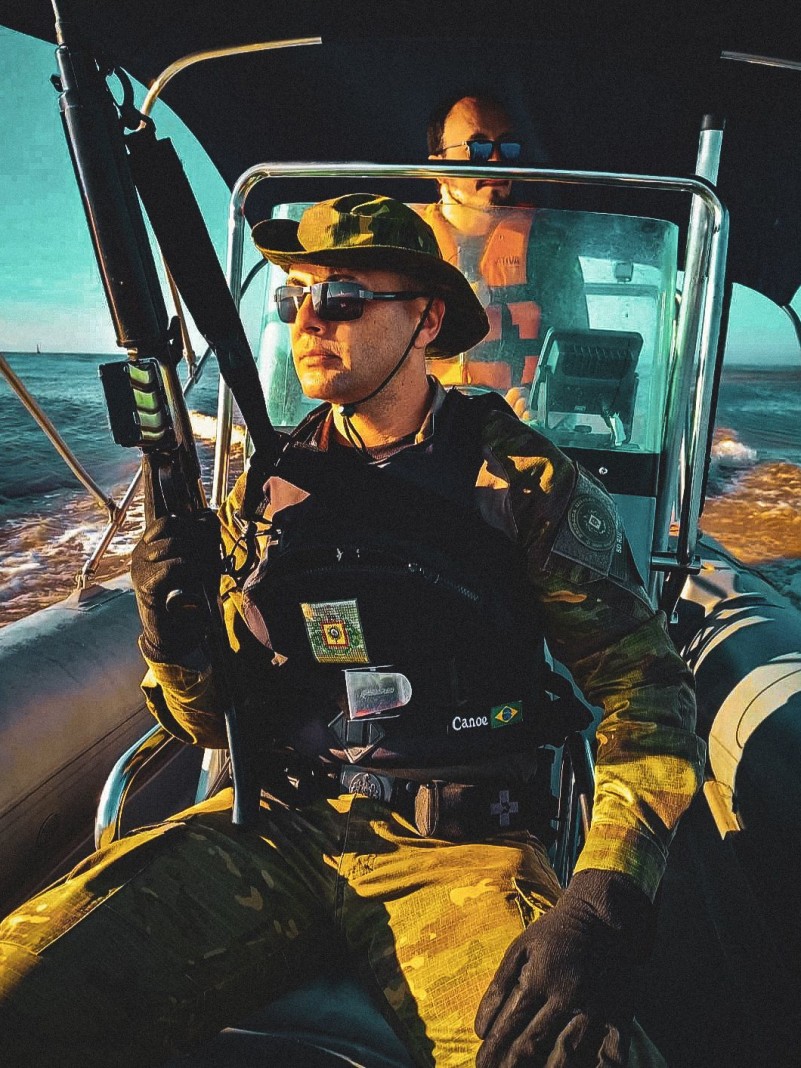 BM em operação conjunta com a PF e IBAMA no combate a pesca predatória e ilegal