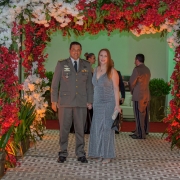Coronel PM Luigi Gustavo Soares Pereira – Chefe do Estado-Maior da Brigada Militar
Esposa 1º Tenente PM Adriana Ruver
