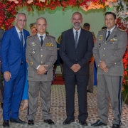 Prefeito Municipal de Santa Maria Jorge Cladistone Pozzobom
Coronel PM Cleberson Braida Bastianello – Comandante do CRPO C
Atual Vice-Prefeito Municipal Rodrigo Décimo
Coronel PM Luigi Gustavo Soares Pereira – Chefe do Estado-Maior da Brigada Militar