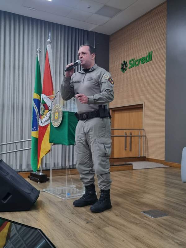 Palestrante Coronel PM Luciano Moritz Bueno