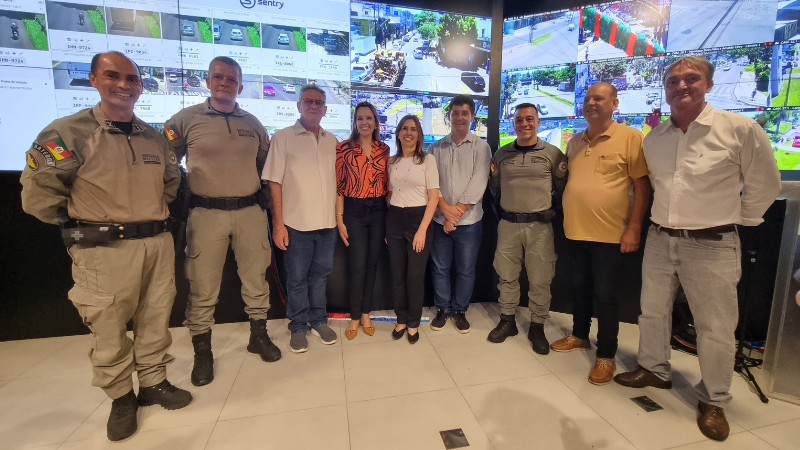 Inauguração do COPOM de Lajeado