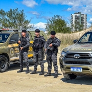 Batalhões de choque no litoral 