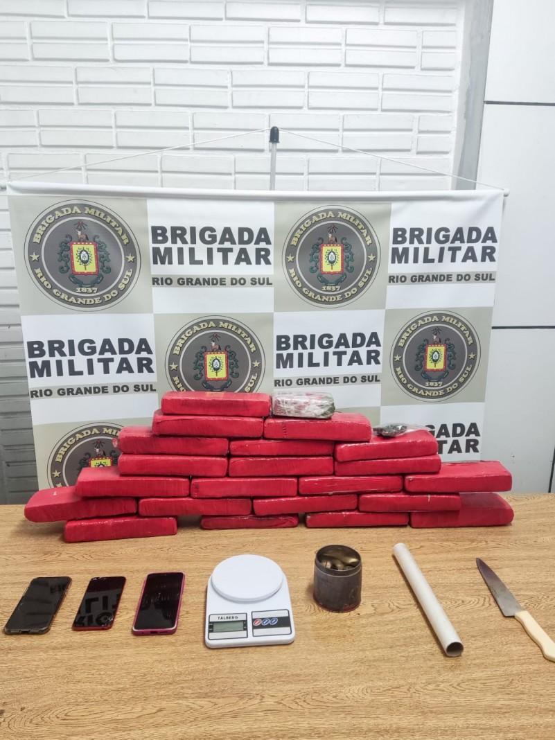 drogas apreendidas pea BM São Leopoldo