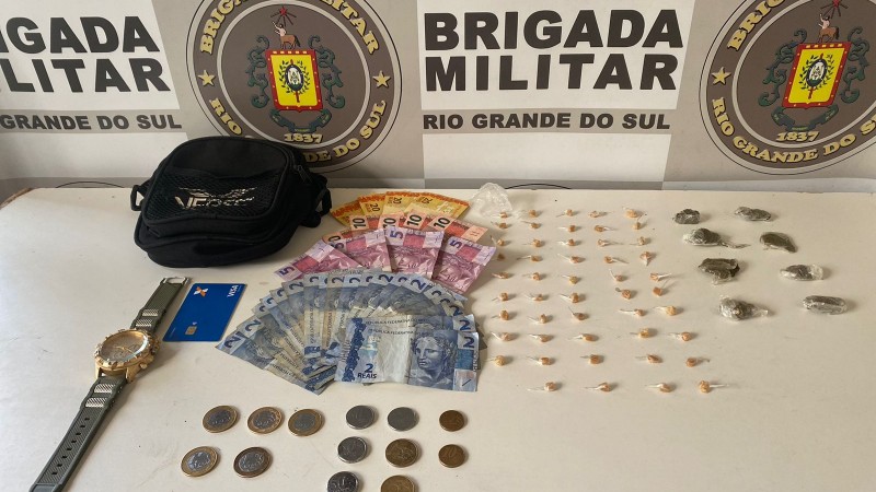 prisão por tráfico de drogas em Farroupilha
