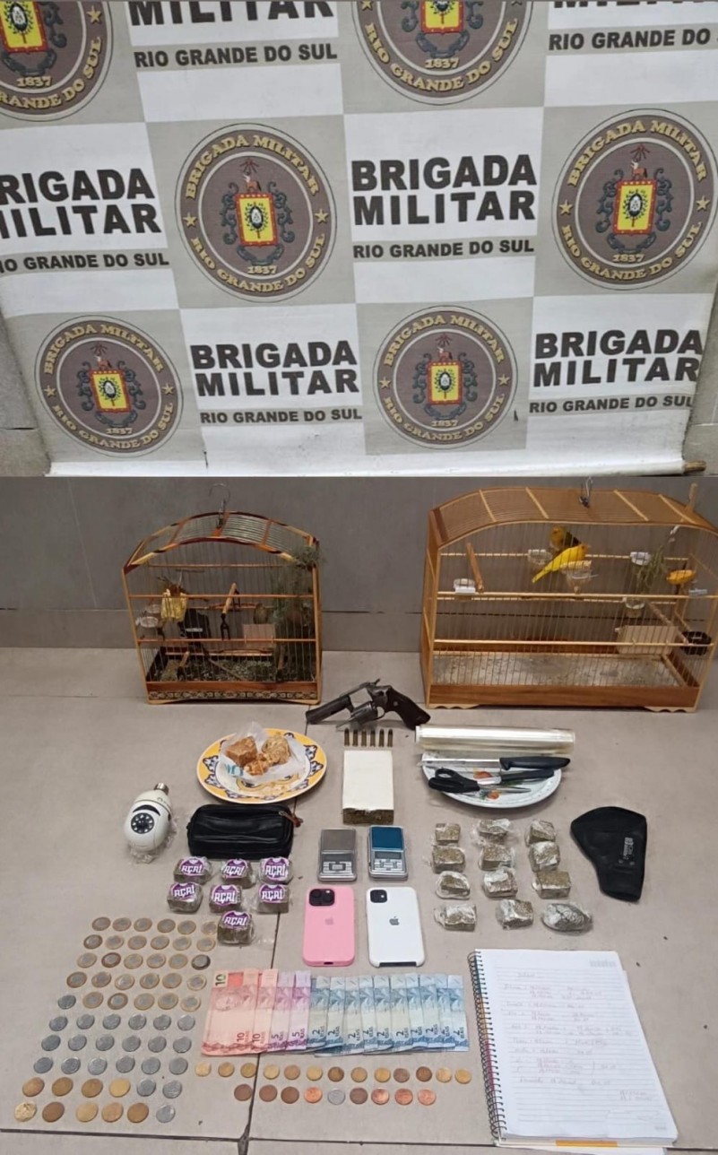 Prisão Patres 2 tráfico, porte ilegal de arma de fogo crime conta fauna