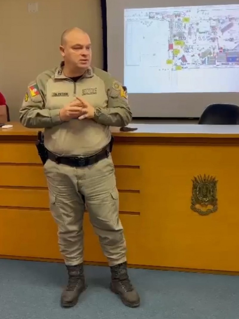 Brigada Militar participa de reunião preparatória para o Planeta Atlântida