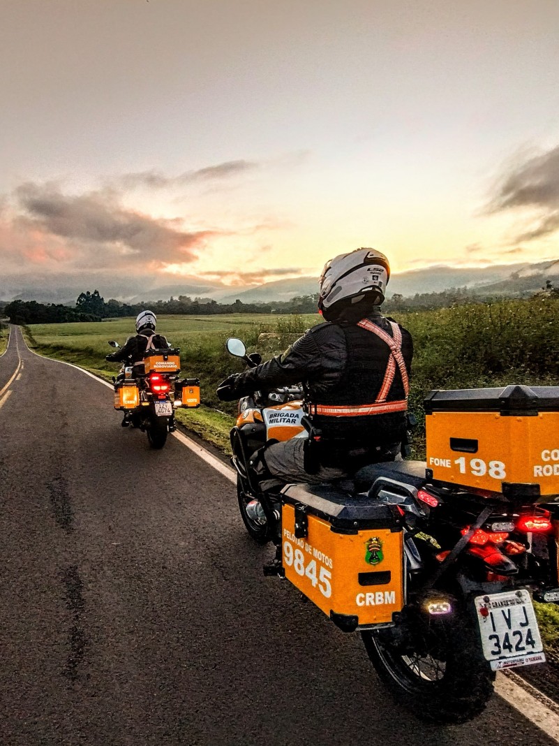 Comemoração de 3 Anos do Pelotão de Motocicletas de Santa Maria