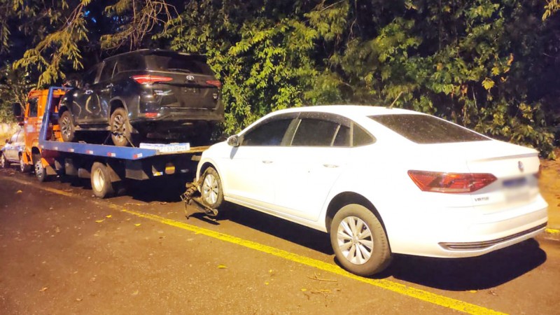 carro roubado, recuperado pela BM de São Leopoldo