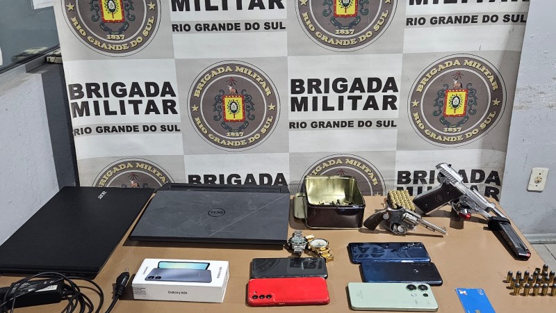 Apreensões em Pelotas
