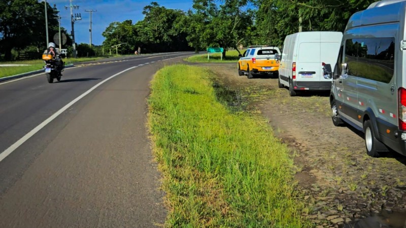 Brigada Militar realiza policiamento ostensivo rodoviário no Planeta Atlântida