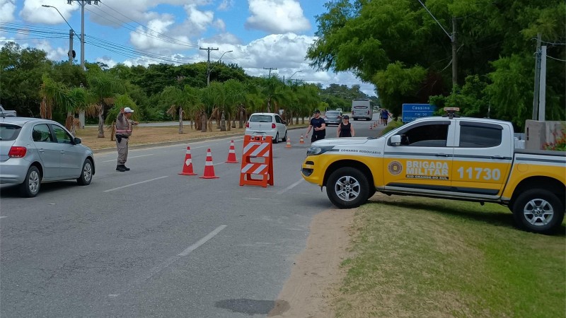 Brigada Militar atua na 50ª Festa da Iemanjá, em Balneário Cassino
