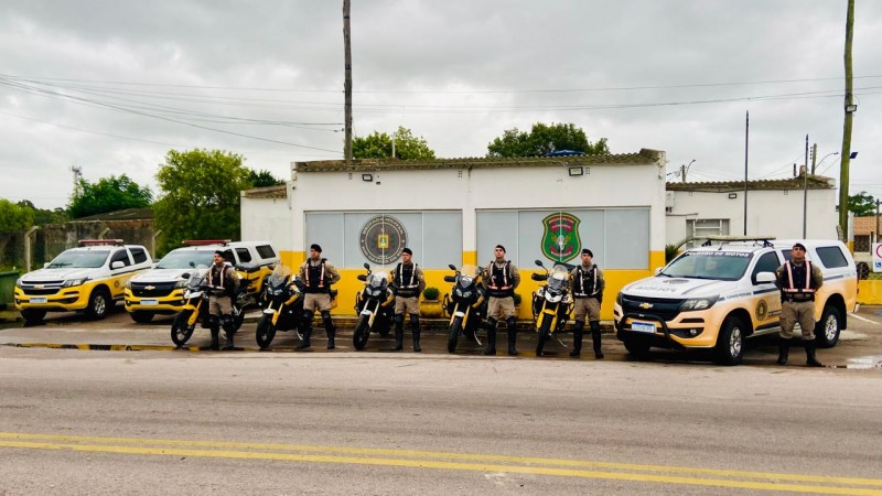 Brigada Militar presente no Evento Desafio Noiva do Mar 2025, em Rio Grande