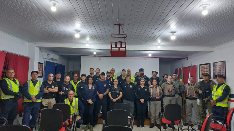 Brigada Militar realiza Operação Integrada de Segurança Pública, em Alegrete