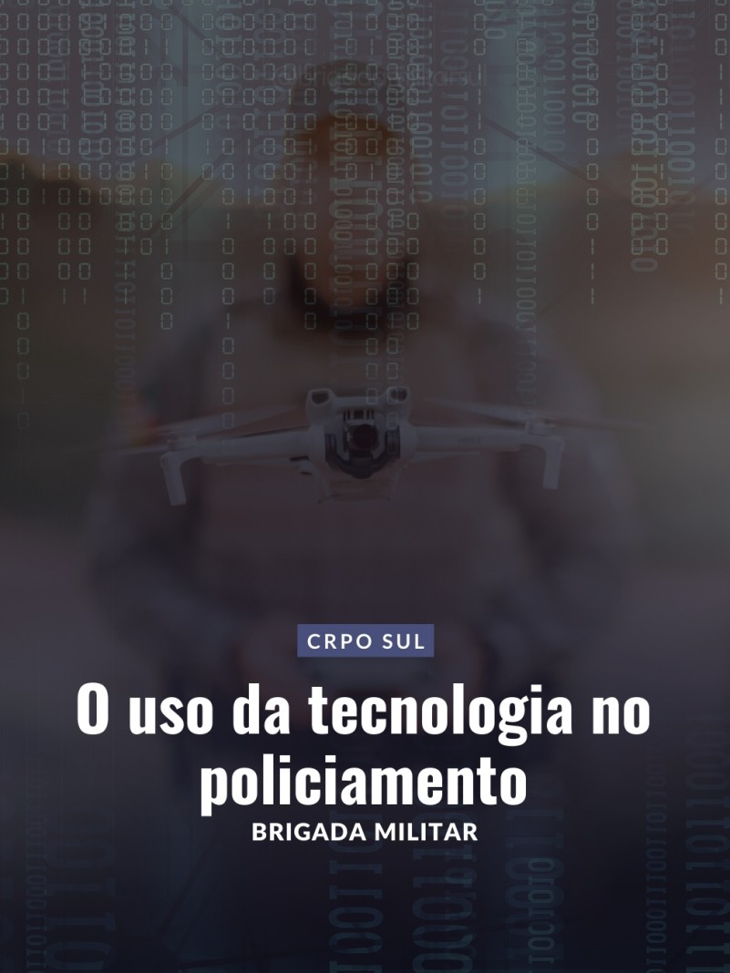 uso do drone com imagem térmica