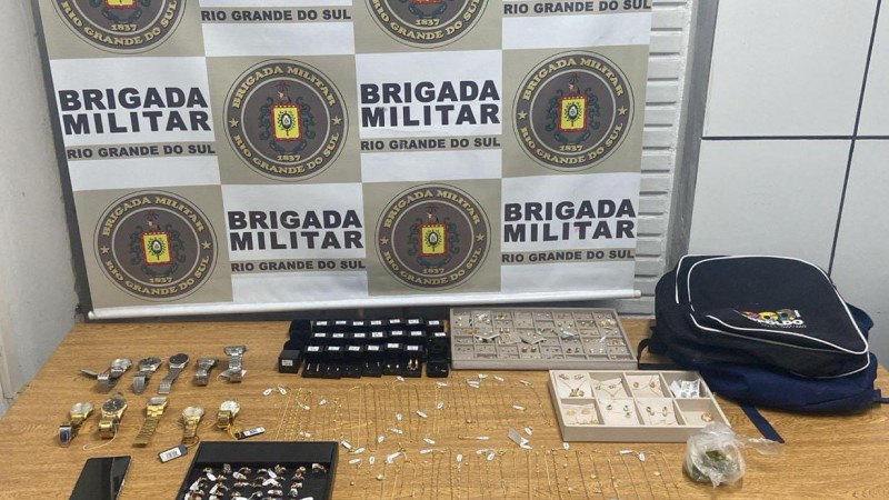 joias recuperadas pela BM
