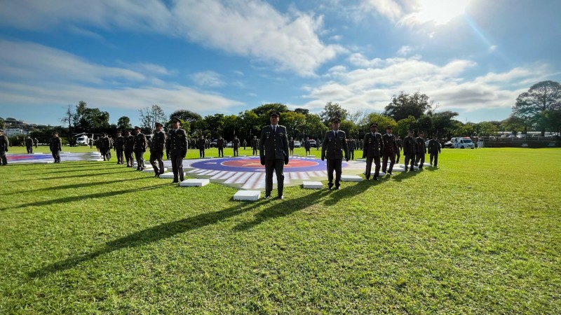 Formatura dos novos Tenentes