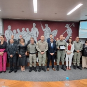 Brigada Militar recebe homenagem na Câmara de Vereadores de Erechim
