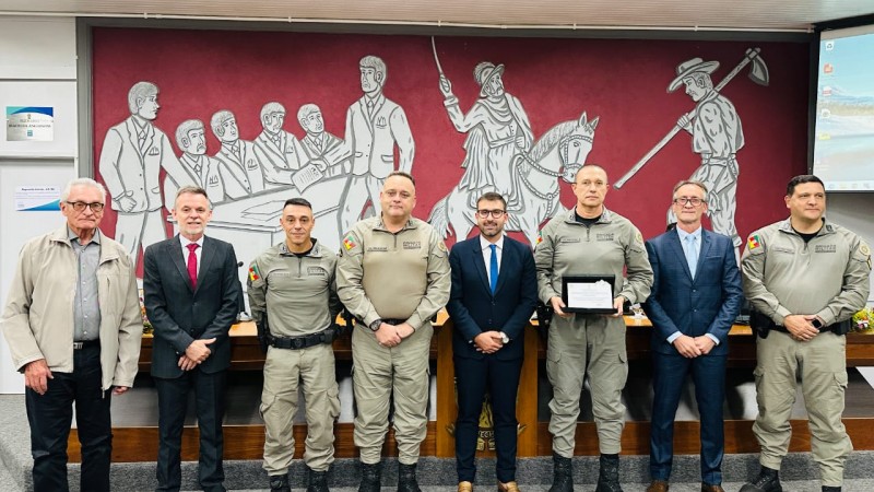 Homenagem Câmara de Vereadores