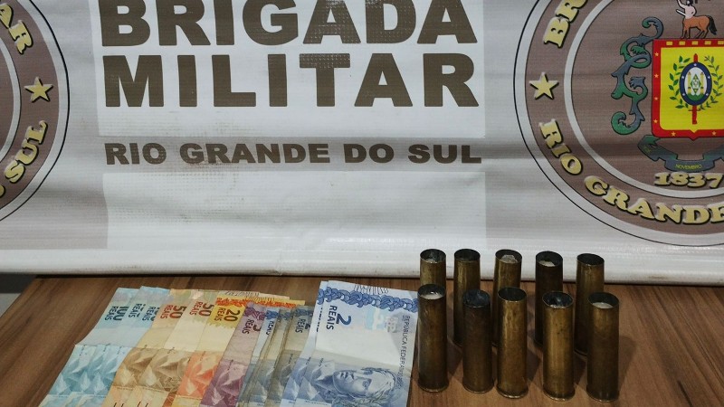 Brigada Militar prende homem por porte ilegal de munições em Venâncio Aires 