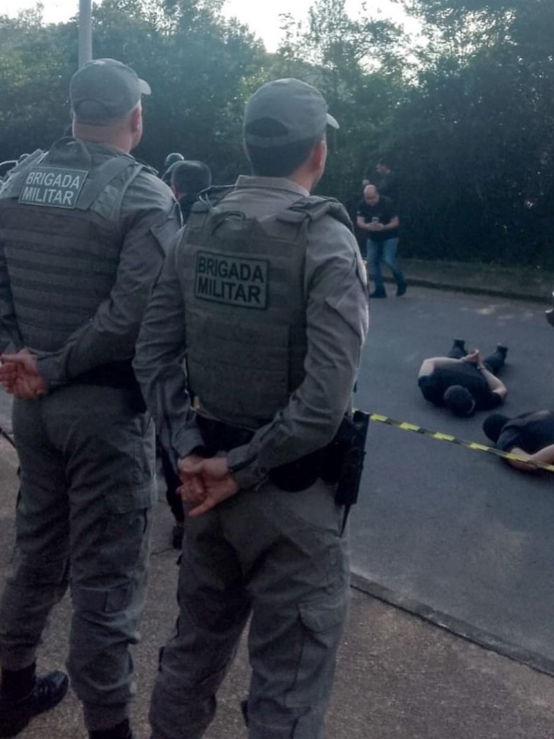Policiais Militares em Treinamento