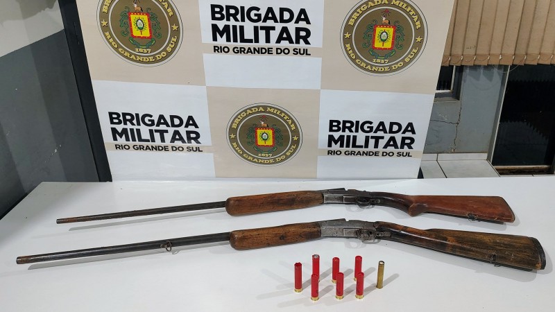 Operação Protetor de Divisas e Fronteiras realiza prisão por porte ilegal de arma de fogo em Santo Antônio das Missões