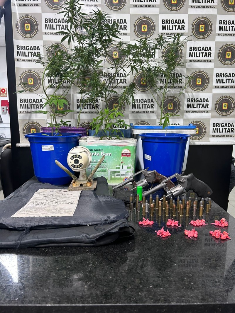Porte ilegal de arma em Cidreira