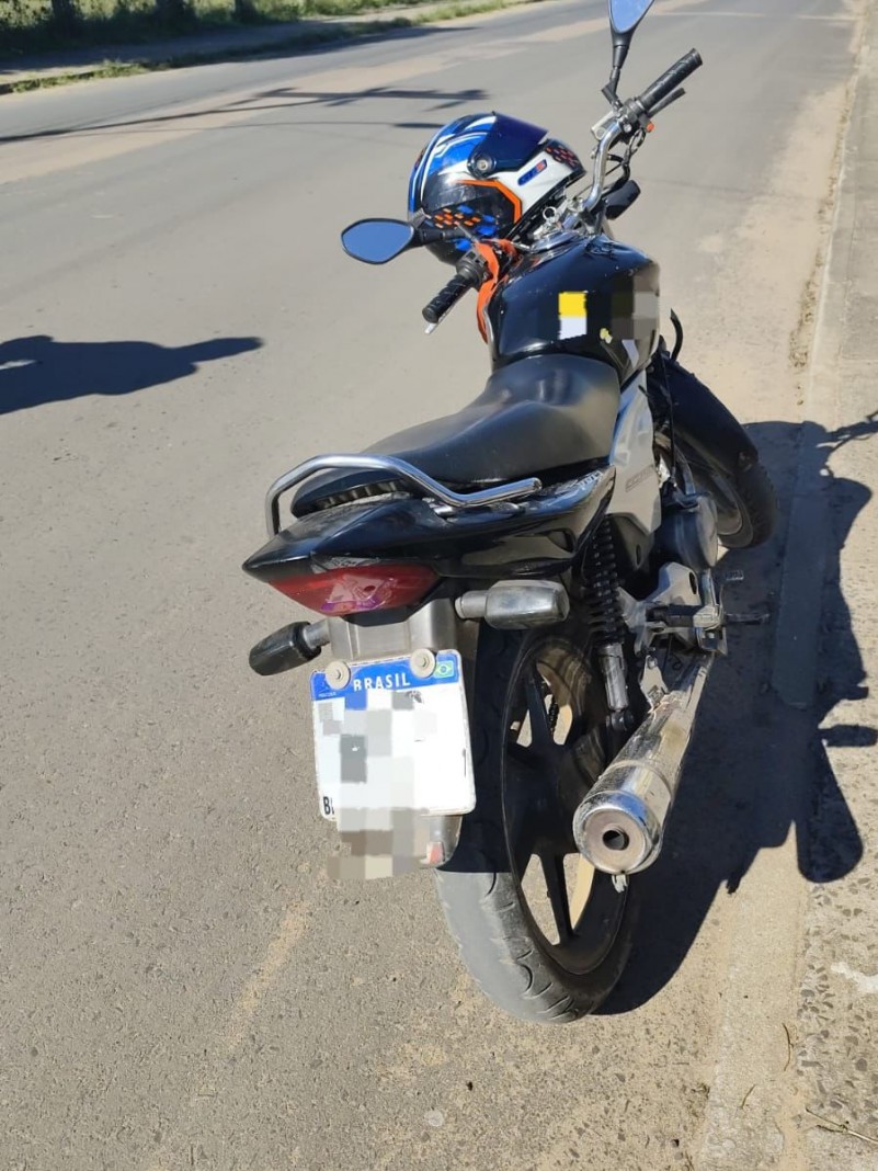 Homem &eacute; preso com motocicleta furtada em Santo Ant&ocirc;nio da Patrulha