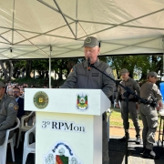 fala do comandante do 3°RPMon